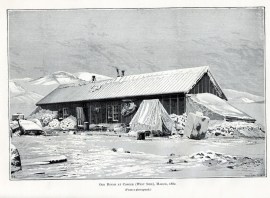 House at Fort Conger, Ellesmere Island, 1881. Photo credit: NOAA